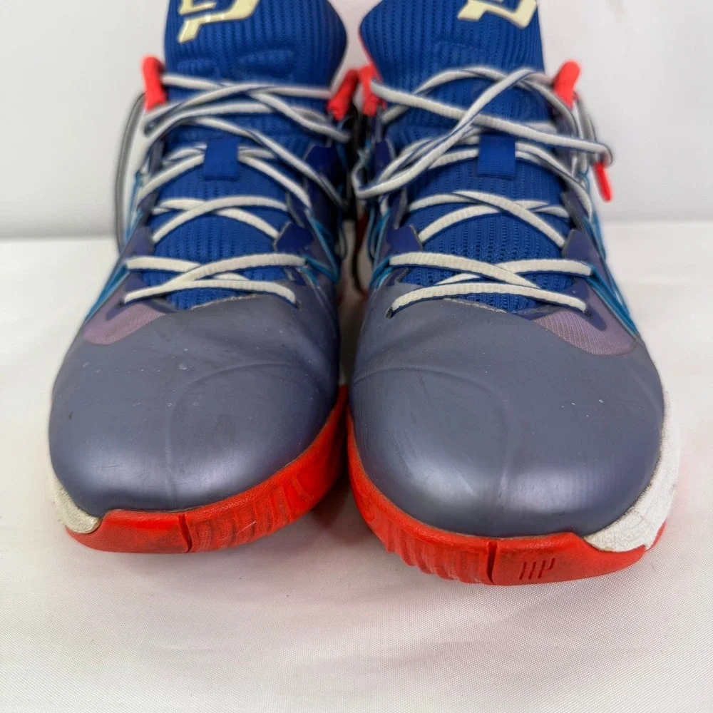 Jordan CP3 VII Mens Basketball Shoes Blue Red White 644805-407 Size 11